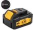 Аккумулятор TopOn 18V 5.0Ah (Li-ion) с USB портом. PN: DCB184 TOP-DEW-18-5.0-USB 3