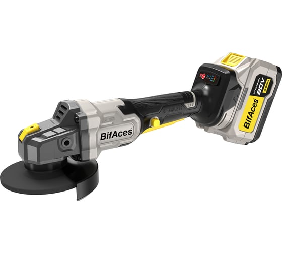 Аккумуляторная угловая шлифмашина BifAces DLAG-40-125A 1