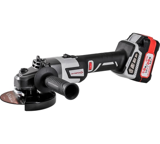 Бесщеточная углошлифмашина универсальная Интерскол УШМ-125/36ММ (МБ-150, аккум. 18(36), ЗУ-18(36))+подарок 900.4.1.42 1