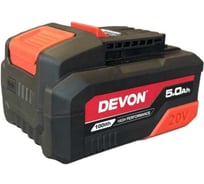 Аккумулятор для электроинструмента DEVON 5 Ач 5168-Li-20-50