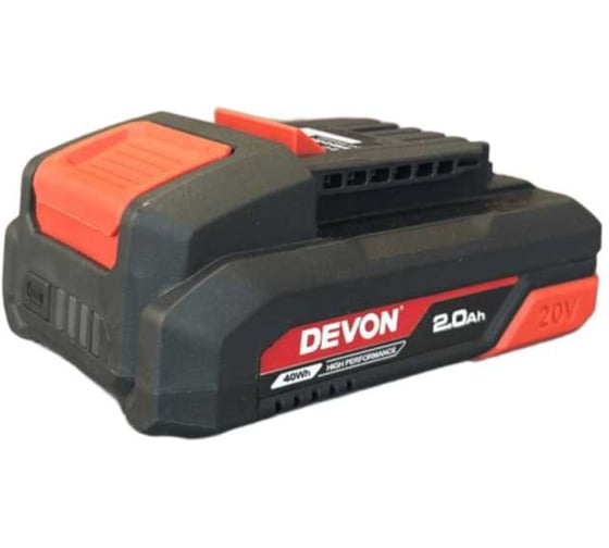 Аккумулятор для электроинструмента DEVON 2 Ач 5168-Li-20-20 1