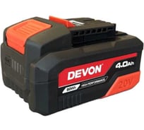 Аккумулятор для электроинструмента DEVON 4 Ач 5168-Li-20-40