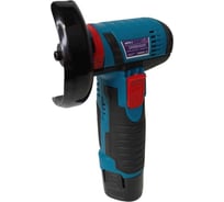 Углошлифовальная машина аккумуляторная мини AktiTool (УШМ) AG75-1 (76 мм, 12 В, 19500 об/мин, 2 шт. Li-ion аккум. 1500 mAh) 101408