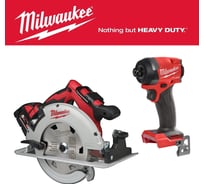 Набор: циркулярная пила M18BLCS66-502X + винтовёрт M18FID3-0X (Инструмент в подарок) Milwaukee PT2509010