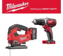 Набор: лобзик M18FJS-502X + дрель-шуруповерт M18BDD-0 (Инструмент в подарок) Milwaukee PT2509011