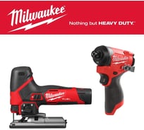 Набор: лобзик M12FJS-422X + винтоверт M12FID2-0 (Инструмент в подарок) Milwaukee PT2509019