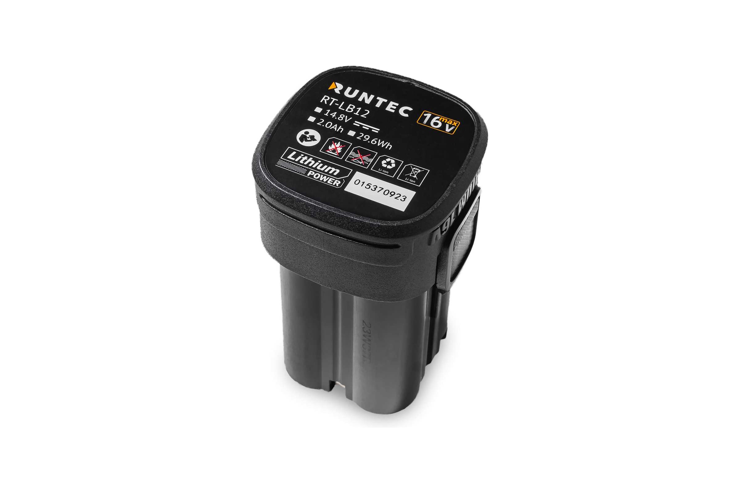 Батарея аккумуляторная RUNTEC PRO 16В, 2Ач RT-LB12 — фото 3