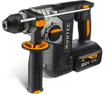 Перфоратор аккумуляторный RUNTEC PRO 2.3Дж, 20В, 2*4Ач, 750Вт RT-EH750