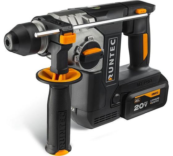 Перфоратор аккумуляторный RUNTEC PRO 2.3Дж, 20В, 2*4Ач, 750Вт RT-EH750 1