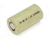 Аккумулятор (Ni-Mh; SC; 1.2V; 2100mAh) ОЕМ 020657