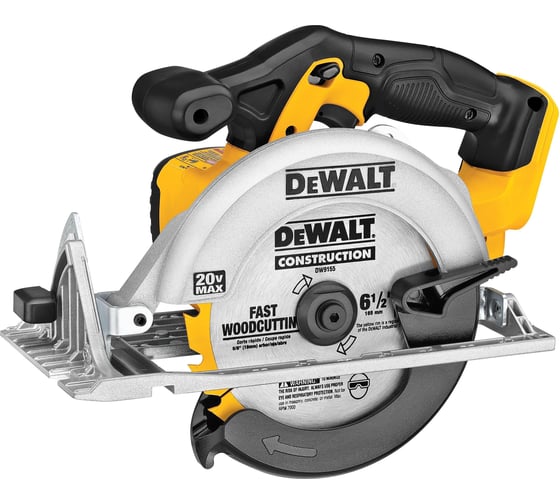 Аккумуляторная дисковая пила DEWALT DCS391B, 20В, 165мм, 5150об/мин, без аккумулятора и зарядного устройства DCS391B-XJ 1