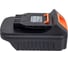 Адаптер-переходник для аккумуляторных инструментов SENIX X2 20V для DeWalt F021050 10