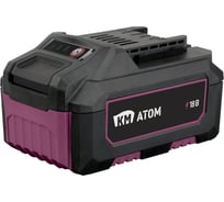 Аккумулятор КМ АТОМ, 18В, 4Ач, Li-Ion, BLI-18/4.1, СТМ BLI-18/4,0/BLI-18/4.1