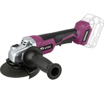 Шлифмашина угловая КМ АТОМ аккумуляторная, 18В, d125мм, без АКБ и ЗУ СAG-182/125BL