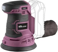 Шлифмашина эксцентриковая аккумуляторная КМ АТОМ, 18В, d125мм без АКБ и ЗУ CES-181