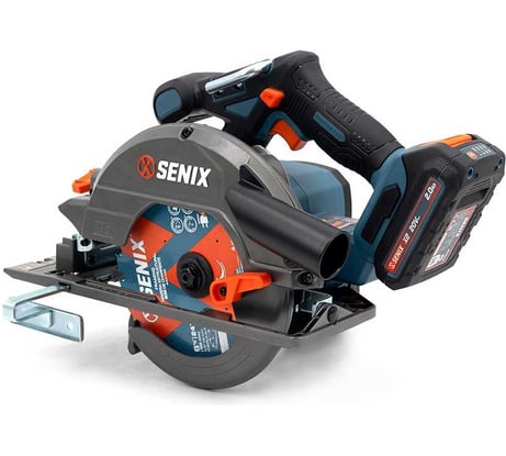 Дисковая пила SENIX серии X2, 20В, 165мм, без аккумулятора и зарядного устройства PSCX2-M6-EU-0