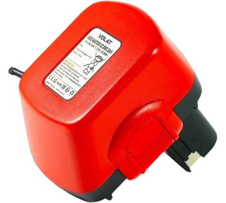 Аккумуляторная батарея VOLAT 12.0V 1.3AH, Ni-Cd, BOS-BAT120 VT-BOS-BAT120-12.0V1.3AH