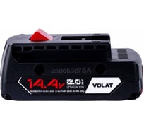 Аккумуляторная батарея VOLAT 14.4V 2.0AH, Li-ion, BAT614 VT-BOS-BAT614-14.4V2.0AH