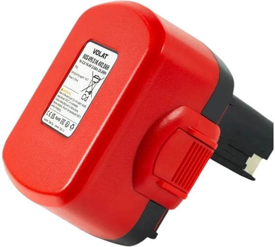 Аккумуляторная батарея VOLAT 14.4V 2.0AH, Ni-Cd, BOS-VPE-2 VT-BOS-VPE-2-14.4V2.0AH 1