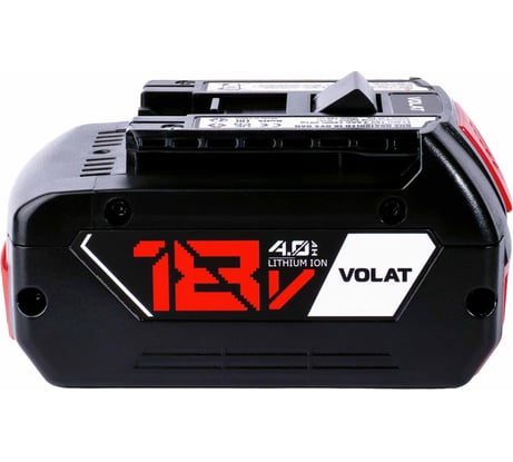 Аккумуляторная батарея VOLAT 18.0V 4.0AH, Li-ion, BOS-GBA180LED VT-BOS-GBA180-18.0V4.0AH