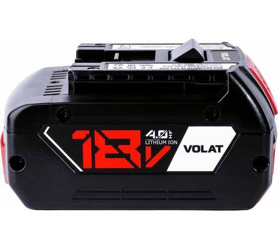 Аккумуляторная батарея VOLAT 18.0V 4.0AH, Li-ion, BOS-GBA180LED VT-BOS-GBA180-18.0V4.0AH 1
