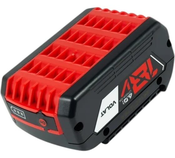 Аккумуляторная батарея VOLAT 18.0V 6.0AH, Li-ion, BOS-GBA180 VT-BOS-GBA180-18.0V6.0AH 1