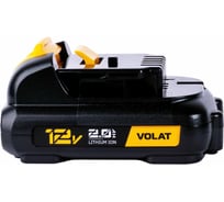 Аккумуляторная батарея VOLAT 12.0V 2.0Ah, Li-ion, DEW-DCB120 VT-DEW-DCB120-12.0V2.0AH