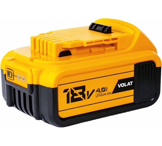 Аккумуляторная батарея VOLAT 18.0V 4.0AH (Li-ion) DEW-DCB184 VT-DEW-DCB184-18.0V4.0AH 1