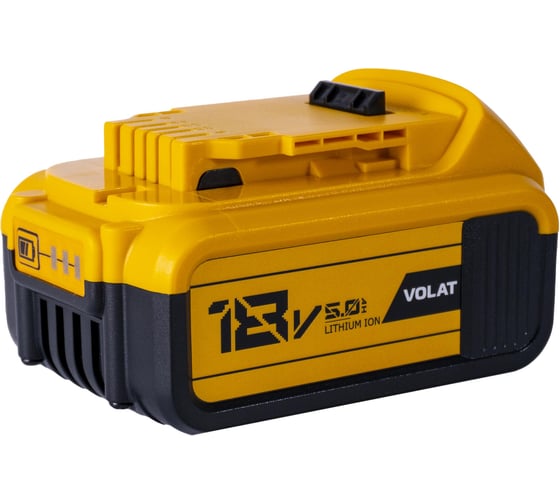 Аккумуляторная батарея VOLAT 18.0V 5.0AH (Li-ion) DEW-DCB184 VT-DEW-DCB184-18.0V5.0AH 1