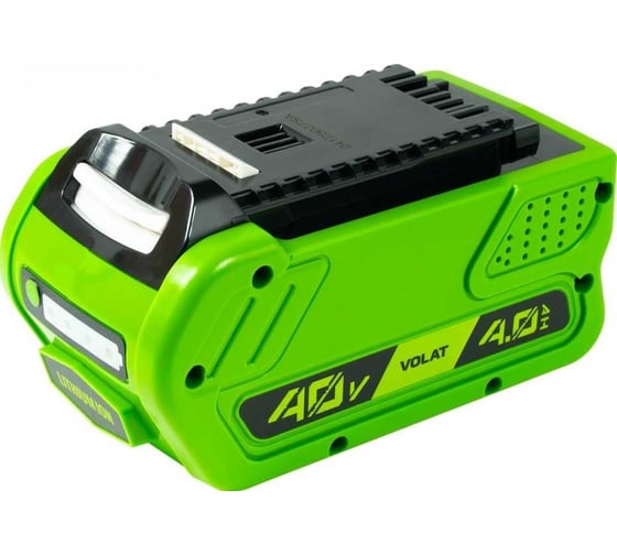 Аккумуляторная батарея VOLAT 40.0V 4.0AH (Li-ion) VT-GRE-40-4 1