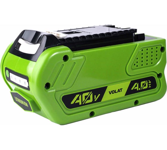 Аккумуляторная батарея VOLAT 40.0V 4.0AH (Li-ion) VT-GRE-40-4 1