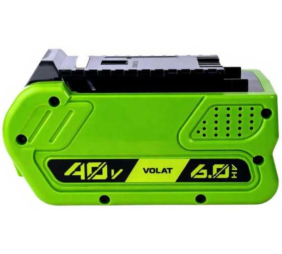 Аккумуляторная батарея VOLAT 40.0V 6.0AH (Li-ion) VT-GRE-40-6 1