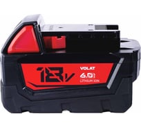 Аккумуляторная батарея VOLAT 18.0V 6.0Ah (Li-ion) MIL-M18 VT-MIL-M18-18.0V6.0AH