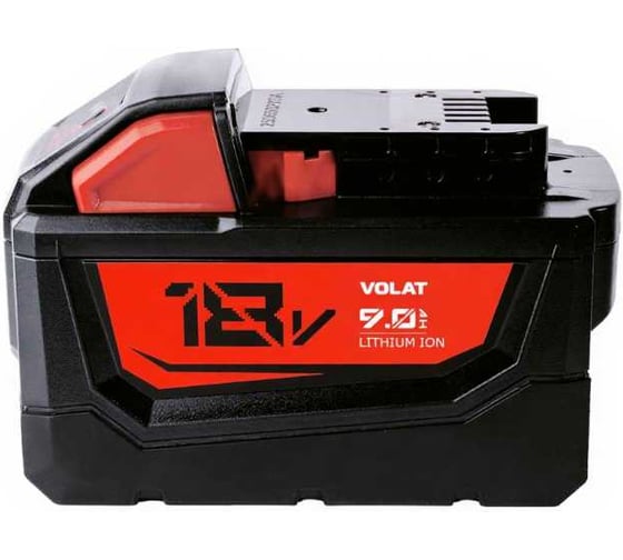 Аккумуляторная батарея VOLAT 18.0V 9.0Ah (Li-ion) MIL-M18 VT-MIL-M18-18.0V9.0AH 1