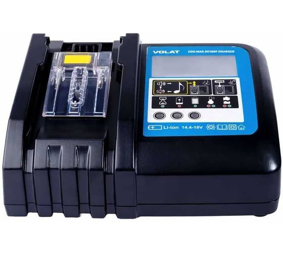 Зарядное устройство VOLAT 14.4-18.0V 3.0A (Li-ion) CDQ-MAK-DC18RF VT-CDQ-MAK-DC18RF 1