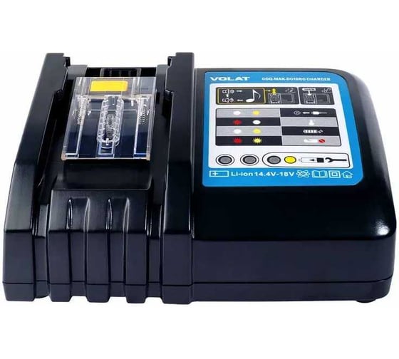 Зарядное устройство VOLAT 14.4-18.0V 3.0A (Li-ion) CDQ-MAK-DC18RC VT-CDQ-MAK-DC18RC 1
