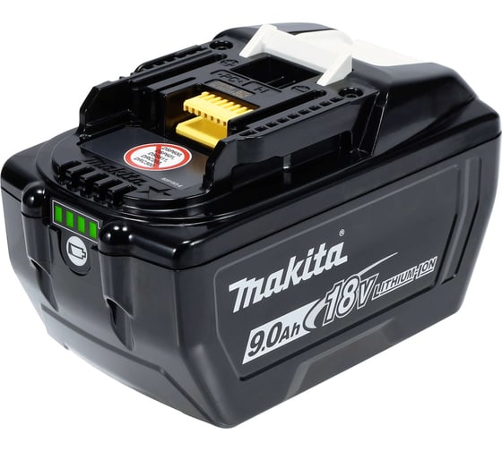 Аккумулятор Makita BL1890B, 18 В, 9 Ач 1915H4-0 1