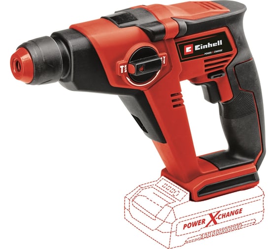 Аккумуляторный перфоратор Einhell PXC TC-HD 18/12 Li-Solo 4513970 1