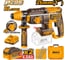 Аккумуляторный перфоратор INGCO BL 20В, 2,5Дж 2хАКБ 4Ач и ЗУ SUPER INDUSTRIAL CRHLI202682 2
