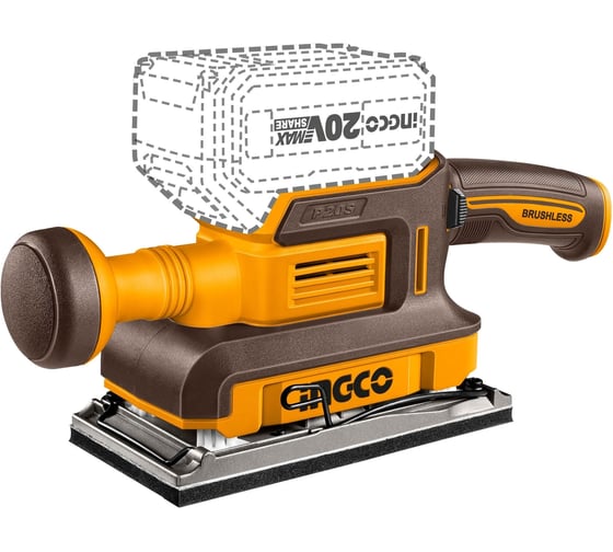 Аккумуляторная шлифмашина INGCO INDUSTRIAL 20В CFSLI2031 1