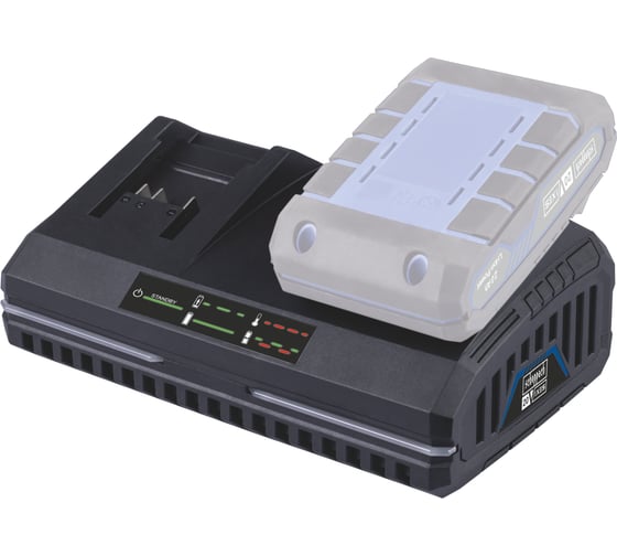 Двойное зарядное устройство 2,4 А для Li-Ion АКБ SDBC2.4A Scheppach 7909201712 1