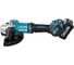 Аккумуляторная угловая шлифмашина Makita 40 В, 230 мм, 6600 об/мин, с 2 АКБ 5 Ач и ЗУ, в кейсе GA038GT201 8