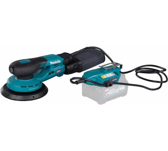 Машина шлифовальная эксцентриковая Makita с выносным аккум. XGT 40В BL XPT AWS 150мм, амплитуда 3мм (без АКБ и ЗУ) BO004CGZ 1