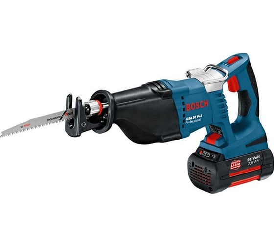 Аккумуляторная сабельная пила Bosch GSA 36 V-LI 0.601.645.R00