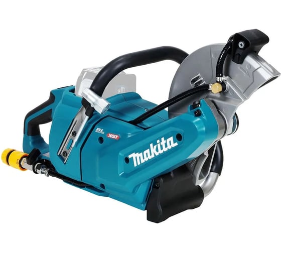 Резчик аккумуляторный Makita XGT BL 40vMAX, 1,9кВт, d-230x22,23мм,рез 88мм,набор для подачи воды,AFT,XPT CE003GZ02 1