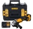 Аккумуляторная угловая шлифмашина DEWALT DCG407M1T, 18 В, 125 мм, 9000 об/мин, с 1 АКБ 4 Ач и ЗУ, в кейсе TSTAK () DCG407M1T-QW 1