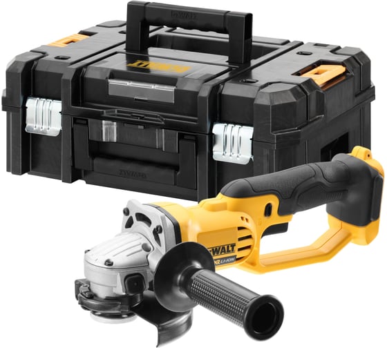 Аккумуляторная угловая шлифмашина DEWALT DCG412NT, 18 В, 125 мм, 7000 об/мин, без АКБ и ЗУ, в кейсе TSTAK () DCG412NT-XJ 1