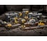 Аккумуляторный набор DEWALT DCK690P3T: дрель + шуруповерт + перфоратор + пила + лобзик + фонарь, с 3 АКБ 5 Ач и ЗУ, в 2 кейсах DCK690P3T-QW 9