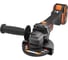 Угловая шлифмашина бесщёточная аккумуляторная WORX 125мм, 20В, 4Ач х1, ЗУ 2А WX814 3