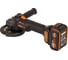 Угловая шлифмашина бесщёточная аккумуляторная WORX 125мм, 20В, 4Ач х1, ЗУ 2А WX814 2